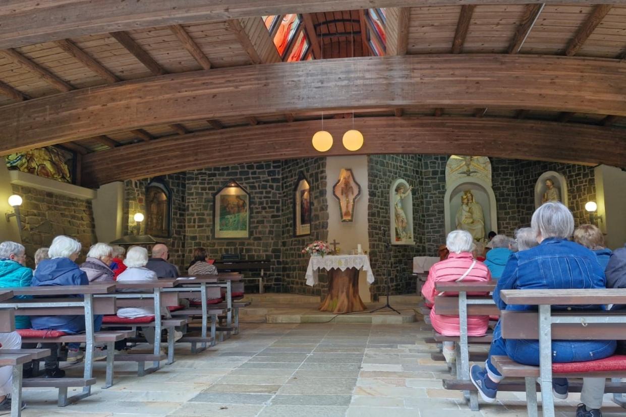 Foto vom 23.05., der Messe zum jährlichen Gelübdetag in Marpingen