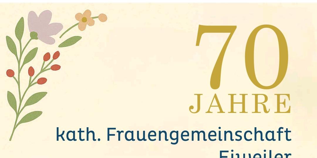 70 Jahre Frauengemeinschaft
