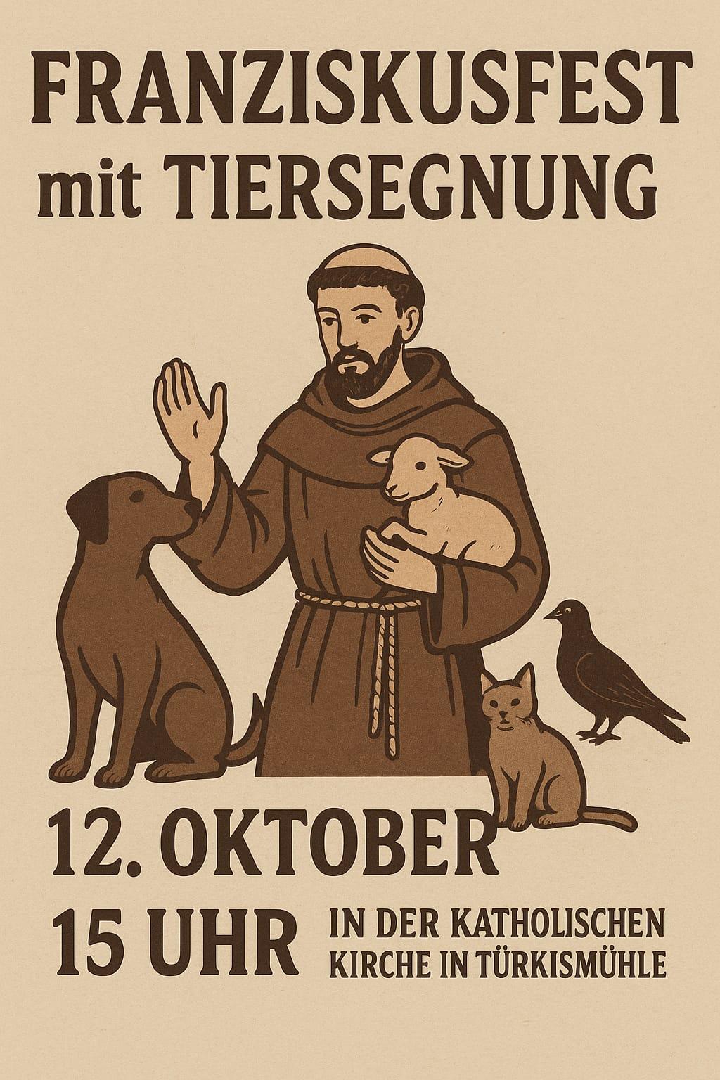 Franziskusfest-Tiersegnung 2025